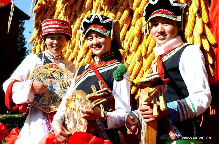 People across the country celebrate the festival in various forms, wishing for good luck and happiness.