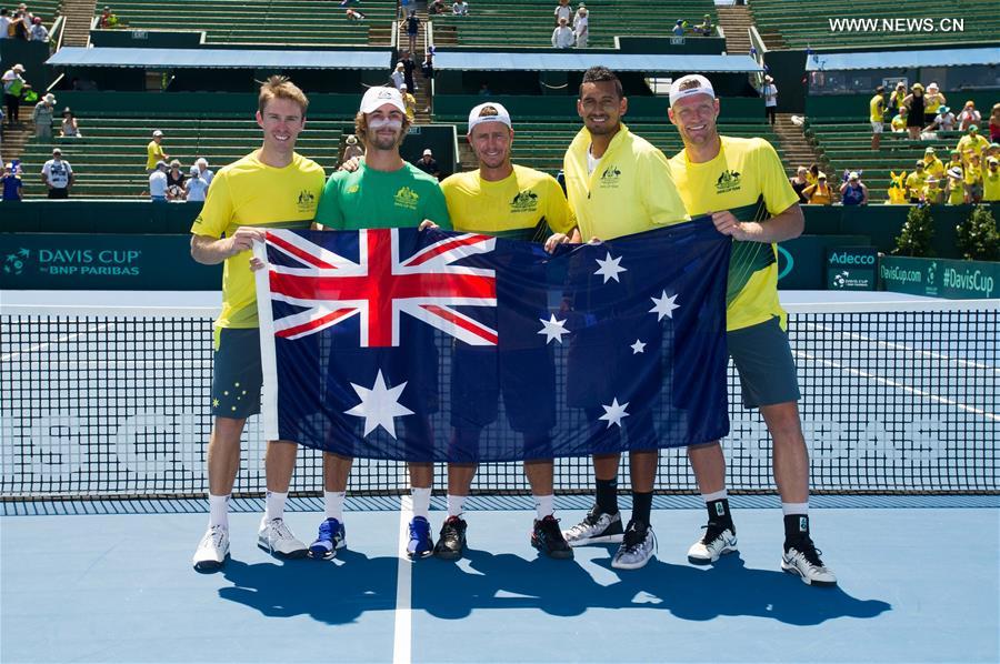 (SP)AUSTRALIA-MELBOURNE-TENNIS-DAVIS CUP-AUSTRALIA VS CZECH REPUBLIC