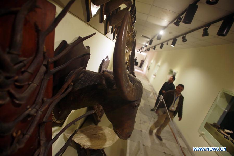 EGYPT-CAIRO-HUNTING MUSEUM-REOPENING