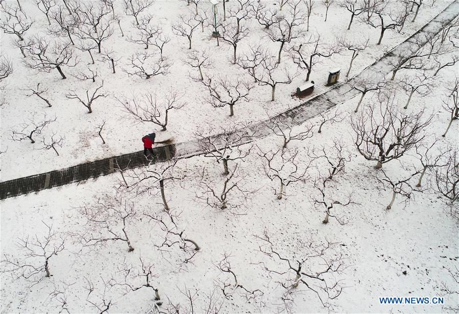 #CHINA-JIANGSU-HUAI'AN-SNOW SCENERY (CN)