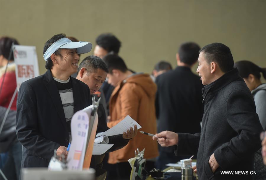 According to local authorities of manpower resource, more than 100 job fairs would be implemented this month, to ease labor shortage after the Chinese Lunar New Year