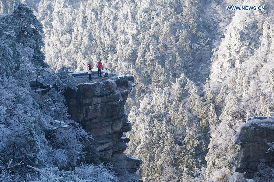 #CHINA-JIANGXI-LUSHAN MOUNTAIN-SNOWFALL (CN)