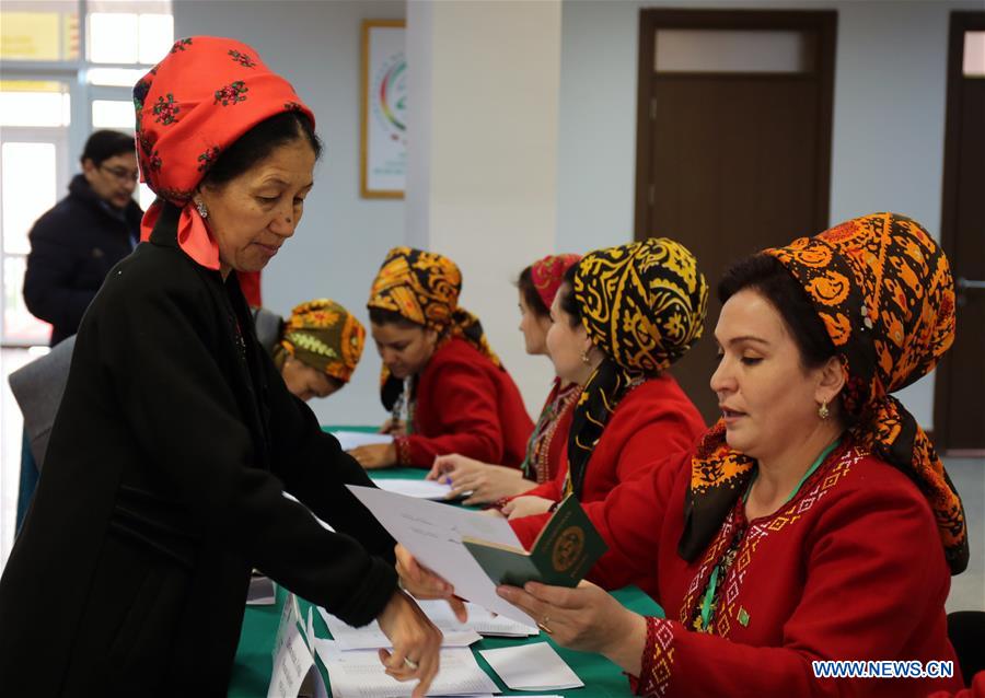 TURKMENISTAN-ELECTION-POLITICS