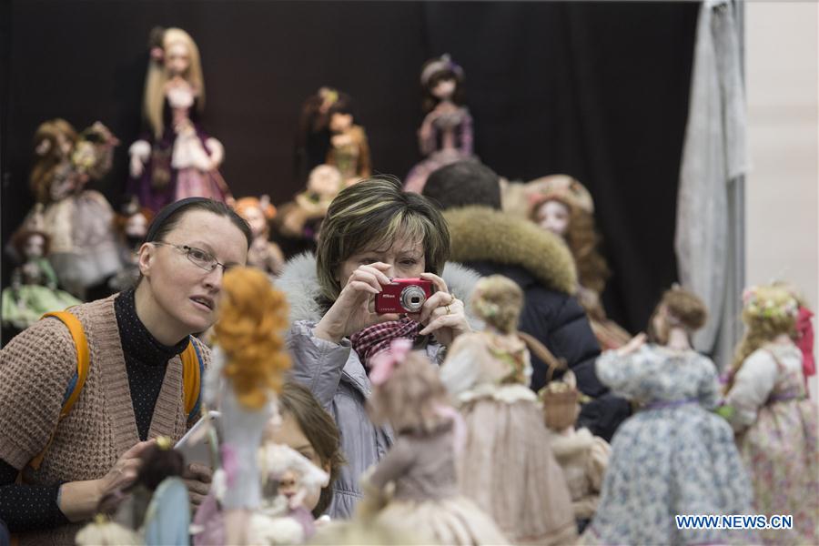 RUSSIA-MOSCOW-DOLL EXPO