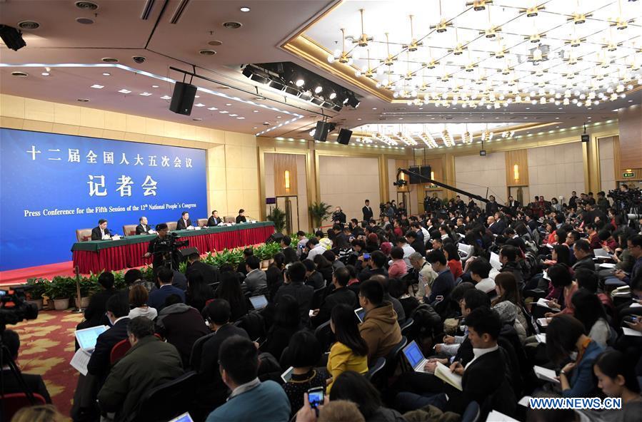(TWO SESSIONS)CHINA-BEIJING-NPC-PRESS CONFERENCE-ECONOMY (CN)