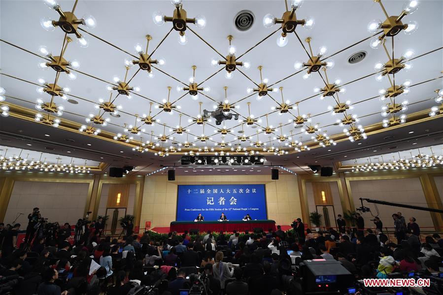 (TWO SESSIONS)CHINA-BEIJING-NPC-PRESS CONFERENCE-ENVIRONMENTAL PROTECTION (CN)
