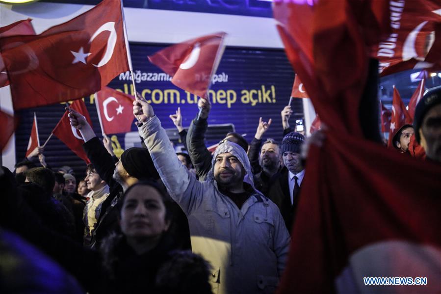 TURKEY-ISTANBUL-DUTCH CONSULATE-PROTEST