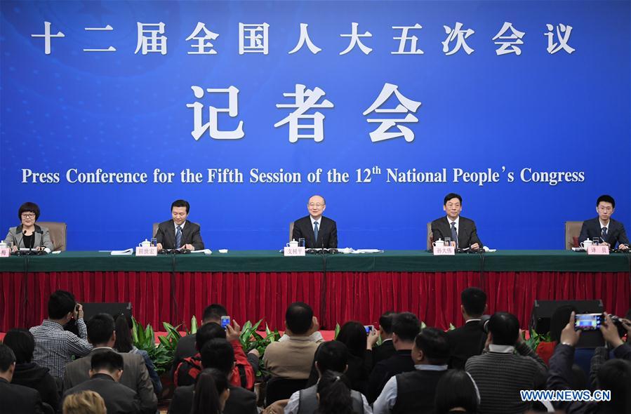 (TWO SESSIONS)CHINA-BEIJING-NPC-PRESS CONFERENCE-QUALITY (CN)