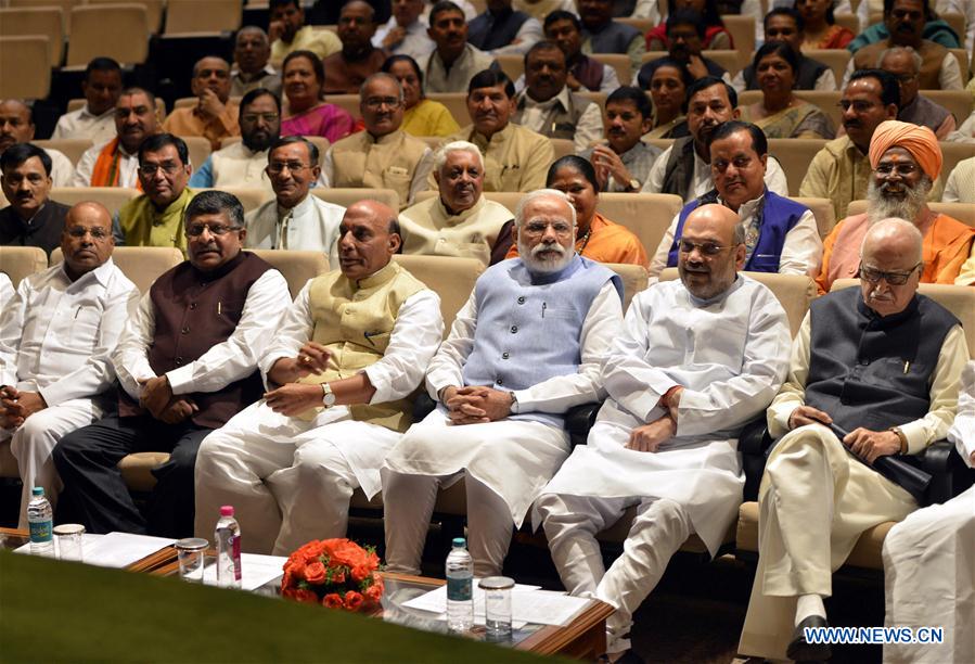 INDIA-NEW DELHI-BJP-PARLIAMENTARY BOARD MEETING-PM MODI