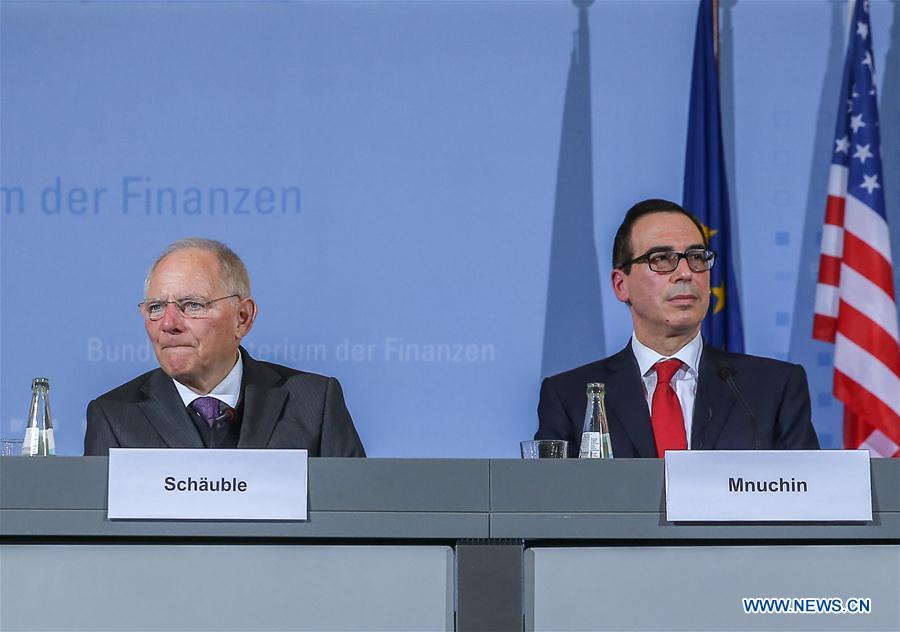 GERMANY-BERLIN-U.S.-FINANCE MINISTERS-MEETING