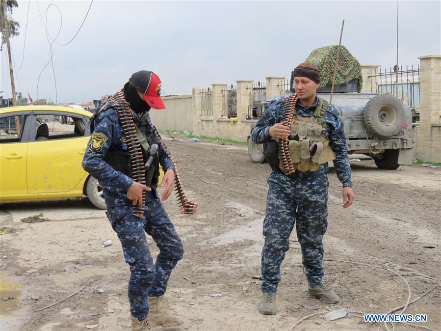 IRAQ-WESTERN MOSUL-IRAQI FORCES-IS-HEAVY CLASHES-CIVILIANS-EVACUATION