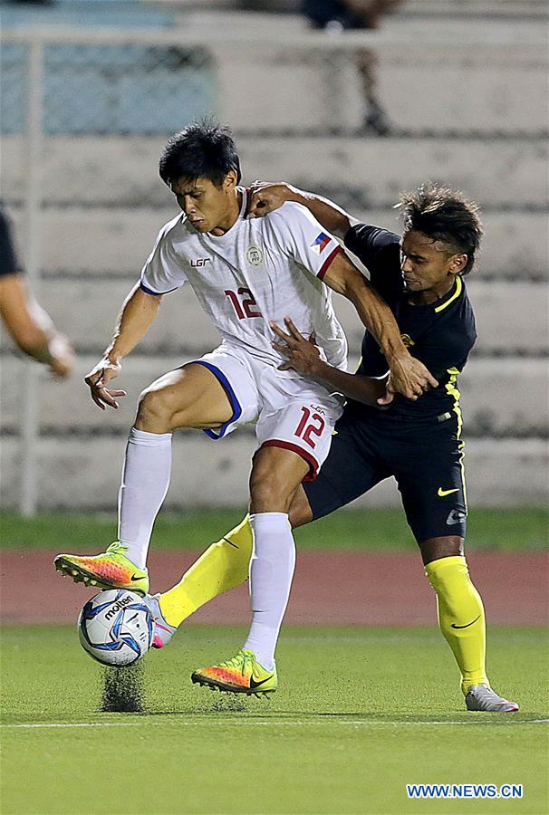 (SP)THE PHILIPPINES-MANILA-SOCCER-FRIENDLY MATCH