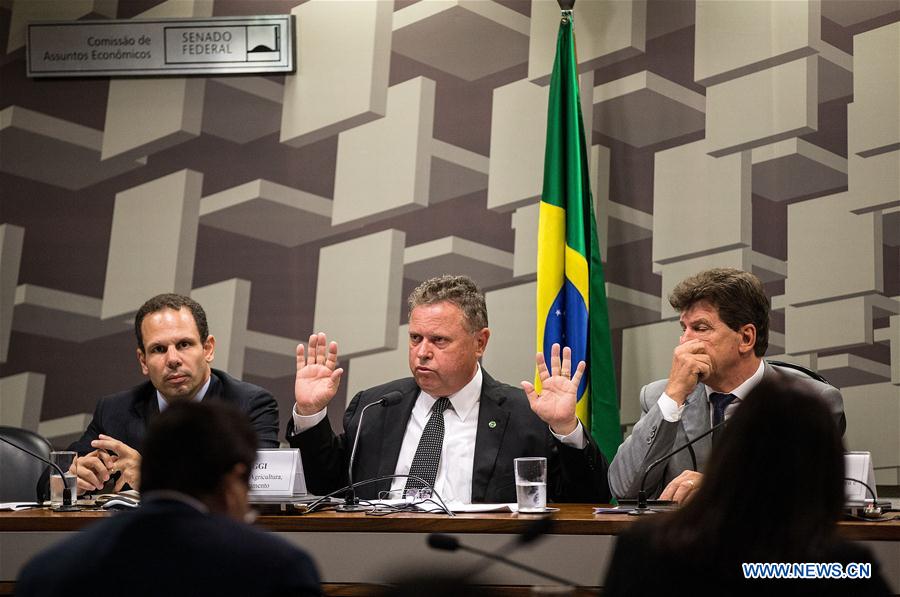 BRAZIL-BRASILIA-POLITICS-AGRICULTURE