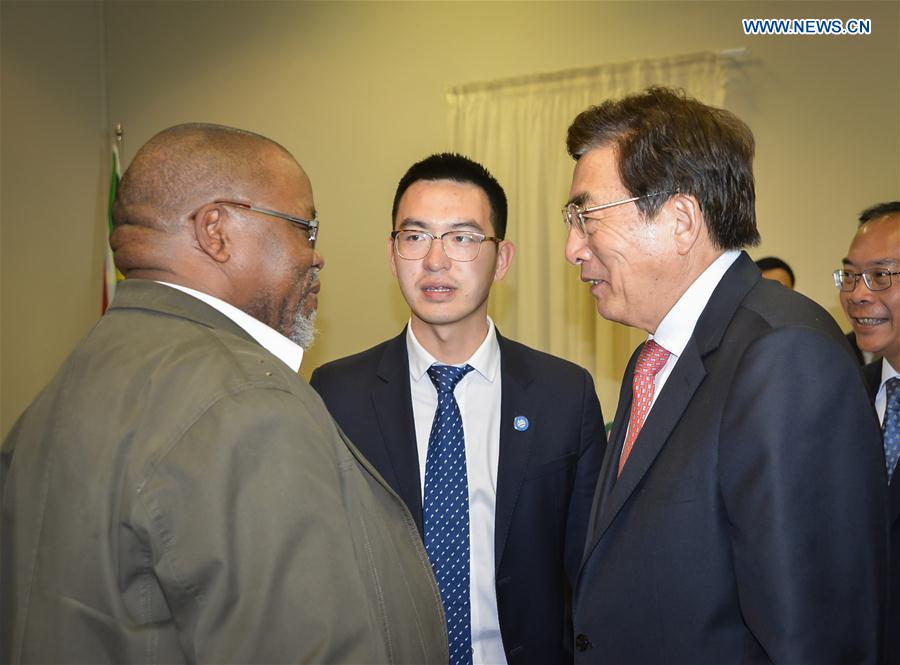 SOUTH AFRICA-JOHANNESBURG-CHINESE PARTY OFFICIAL-MEETING