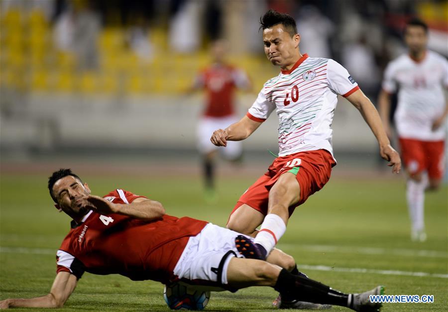 (SP)QATAR-DOHA-AFC ASIAN CUP-QUALIFICATION MATCH-YEMAN VS TAJIKISTAN