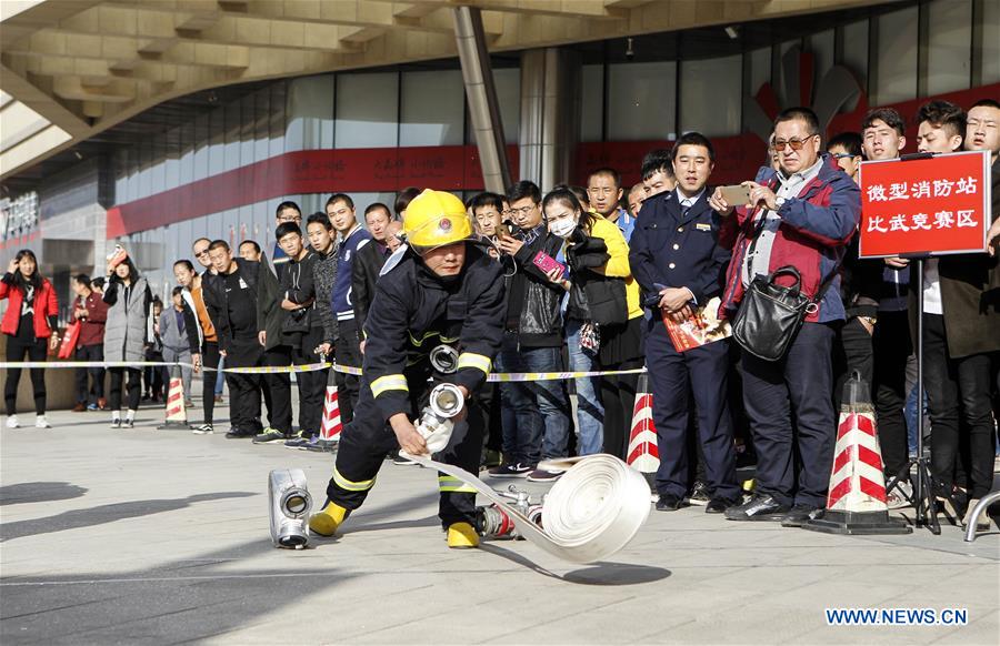 （社会）（2）宁夏启动“119消防宣传月”活动