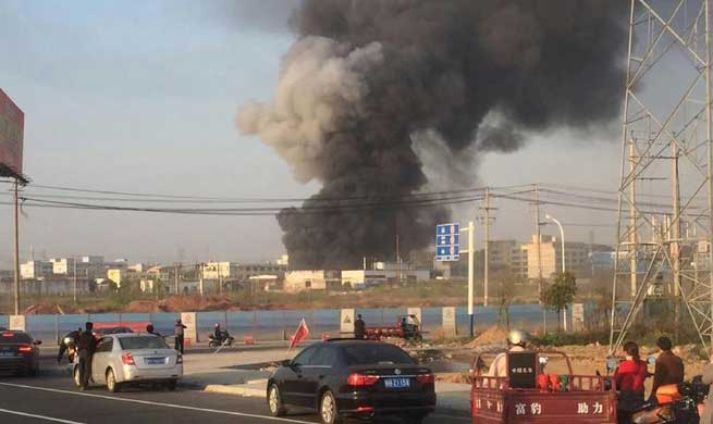 Five killed, three injured in east China factory blast