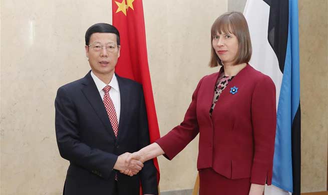 China appreciates Estonia's participation in Belt and Road initiative, pledging to enhance economic ties