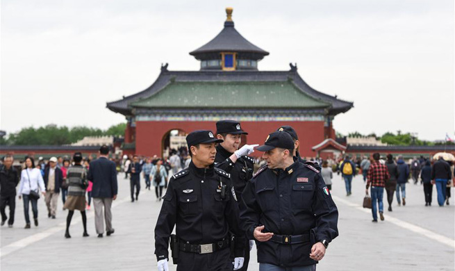 Italian, Chinese police start 2-week joint patrol in China