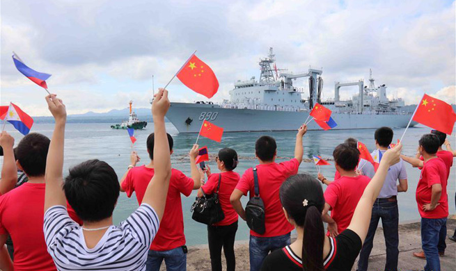 Chinese naval fleet wraps up visit to Philippines