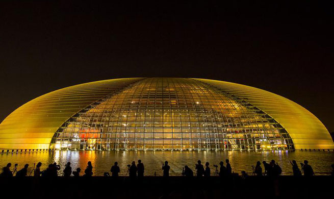 Landscape lighting illuminates Beijing to greet Belt and Road Forum