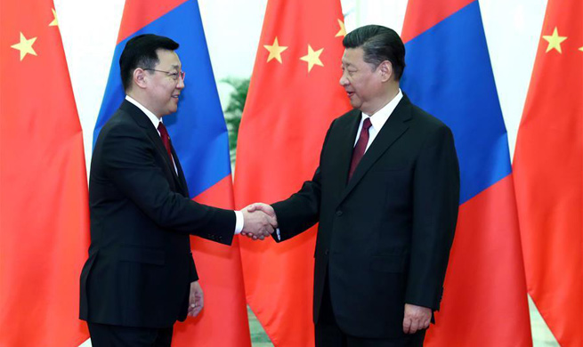 China welcomes Mongolia to actively participate in Belt and 
Road construction
