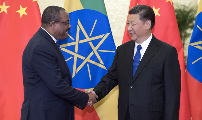Xi proposes advancing China-Ethiopia ties
