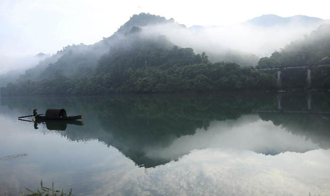 In pics: Dongjiang Lake in central China's Hunan