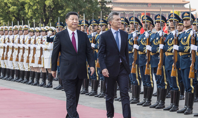 China, Argentina pledge to strengthen bilateral ties