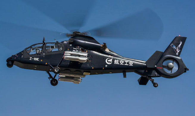 China's Z-19E armed helicopter makes maiden flight