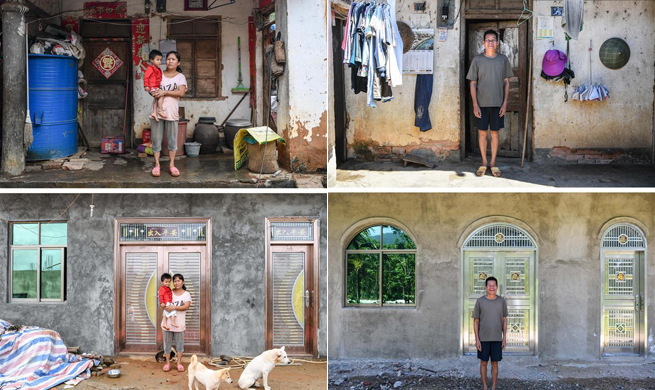 Villagers move to new houses under poverty alleviation policy in Hainan