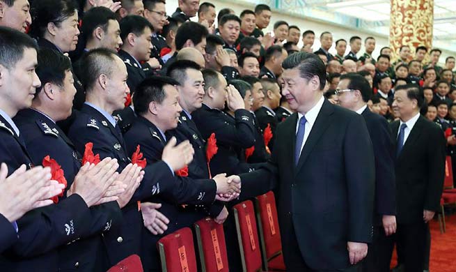 Xi calls for public security forces to be loyal to CPC