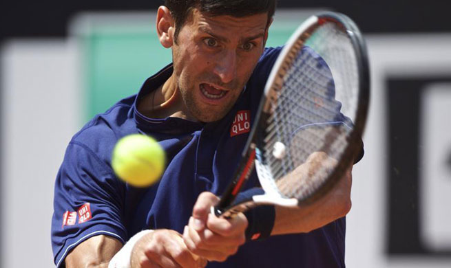 Novak Djokovic beats Juan Martin Del Potro 2-0 at Italian Open