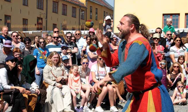 Oslo Medieval Festival marked in Norway
