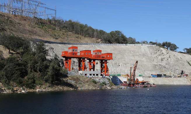In pics: construction site of Kariba South Expansion Project by Sinohydro