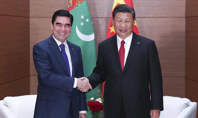 Xi urges more pragmatic cooperation with Turkmenistan under Belt and Road Initiative