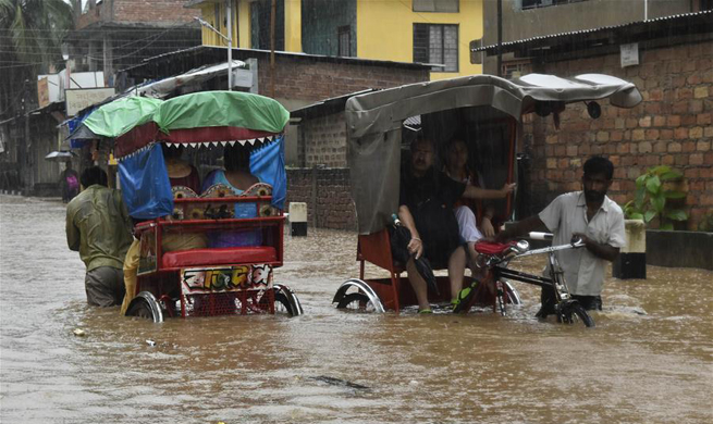 Flood hits northern India due to continued rainfall