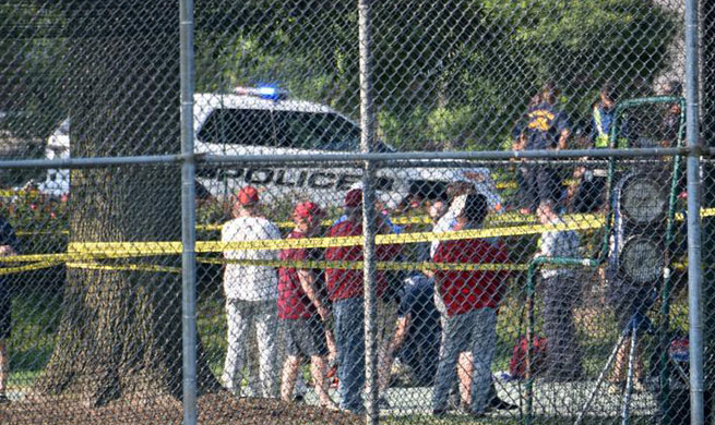 U.S. House Majority Whip among others shot at congressional baseball practice