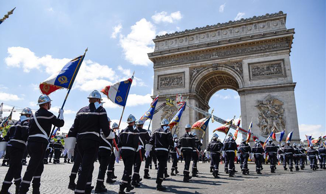National firefighters' day marked in France