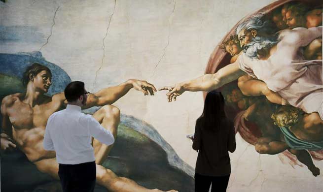 "Up Close: Michelangelo's Sistine Chapel" opens in New York