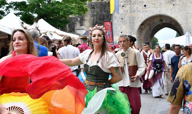 34th Medieval Festival marked in Provins, France