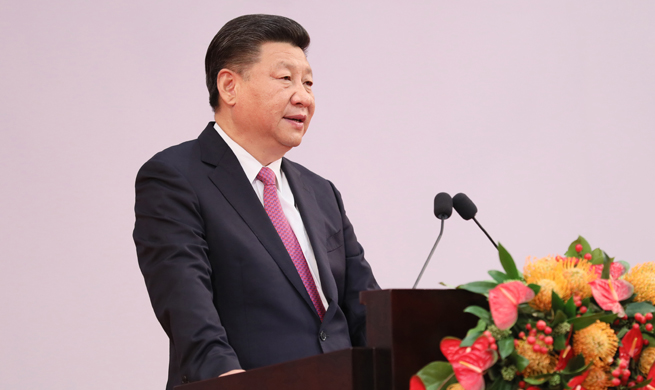 Xi attends meeting marking HK's 20th return anniversary