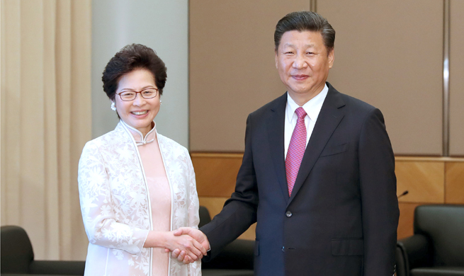 Xi expresses confidence in new HK chief executive