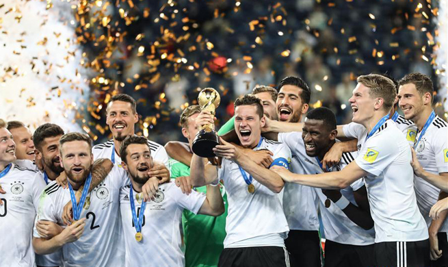 Germany beats Chile 1-0 at FIFA Confederations Cup