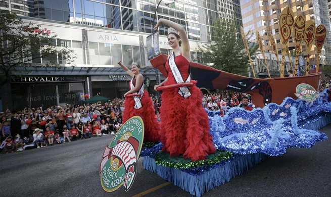 2017 Canada Day Parade held in Vancouver