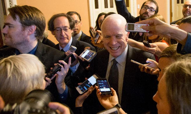 U.S. Senate Republicans produce new healthcare bill to replace Obamacare