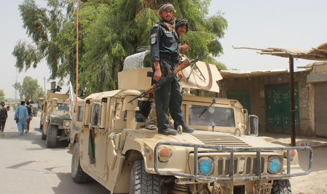 Afghan forces recapture key district in southern Helmand province