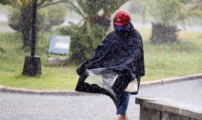 Typhoon Haitang lands in east China's Fujian
