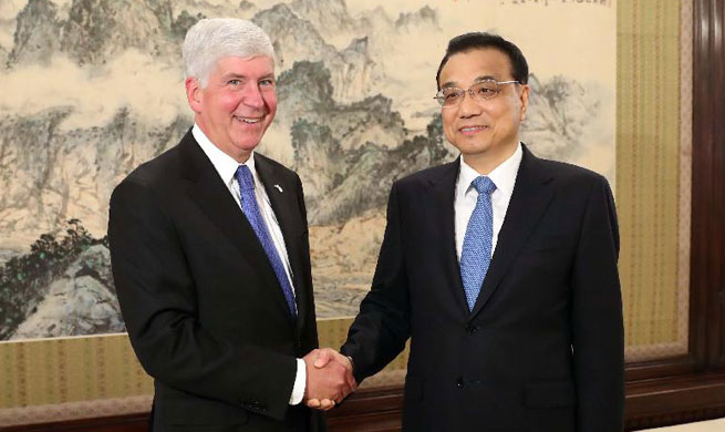 Chinese premier eyes China-U.S. sub-national cooperation