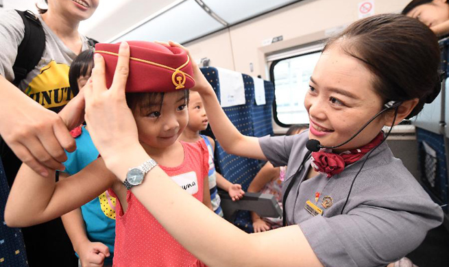 Bullet train introduced to visitors in Nanning